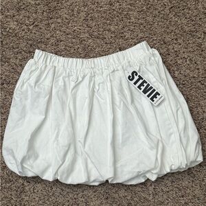 Steve Madden White Skirt